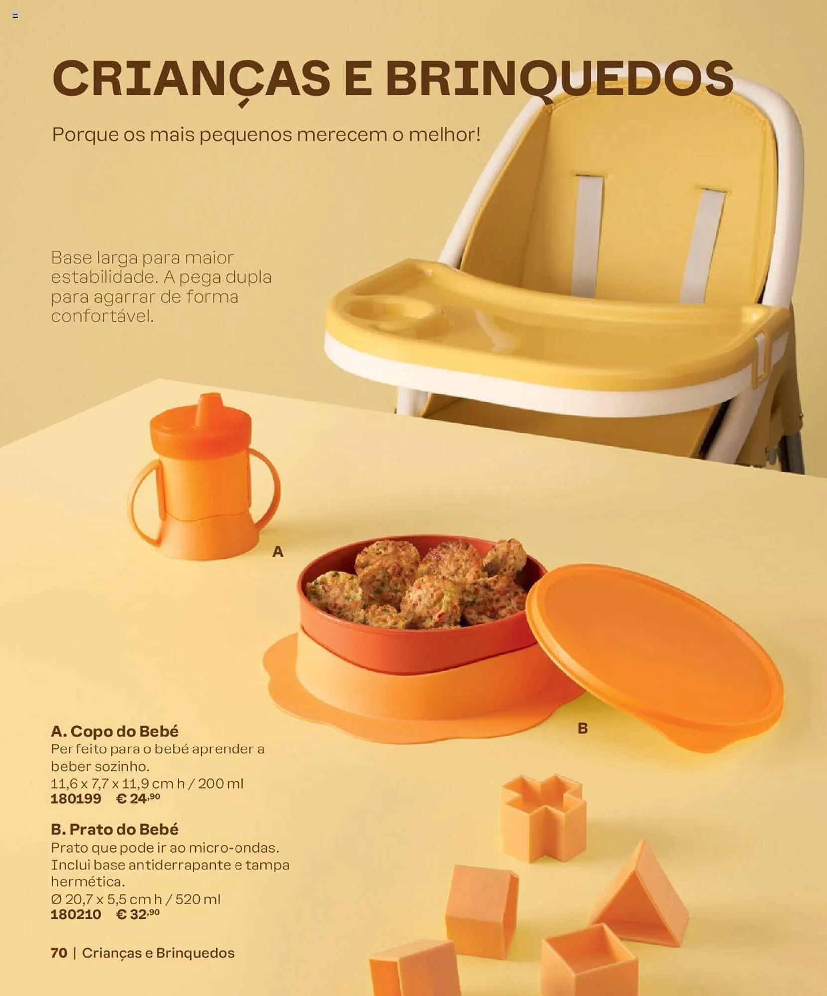 Folheto Folheto Tupperware de 5 de março até 31 de agosto 2024 - Pagina 70