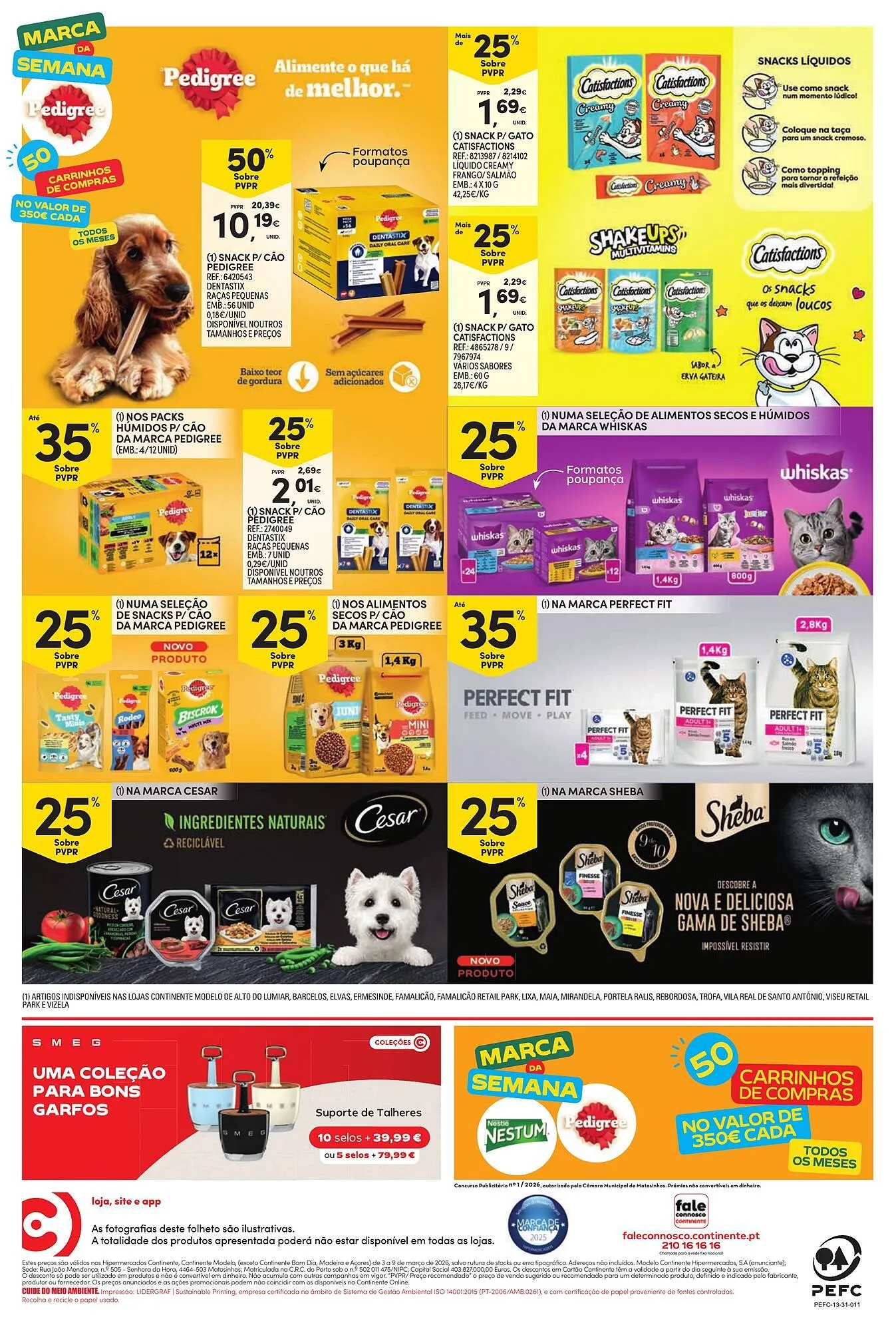 Folheto Folheto Continente de 3 de março até 9 de março 2026 - Pagina 60