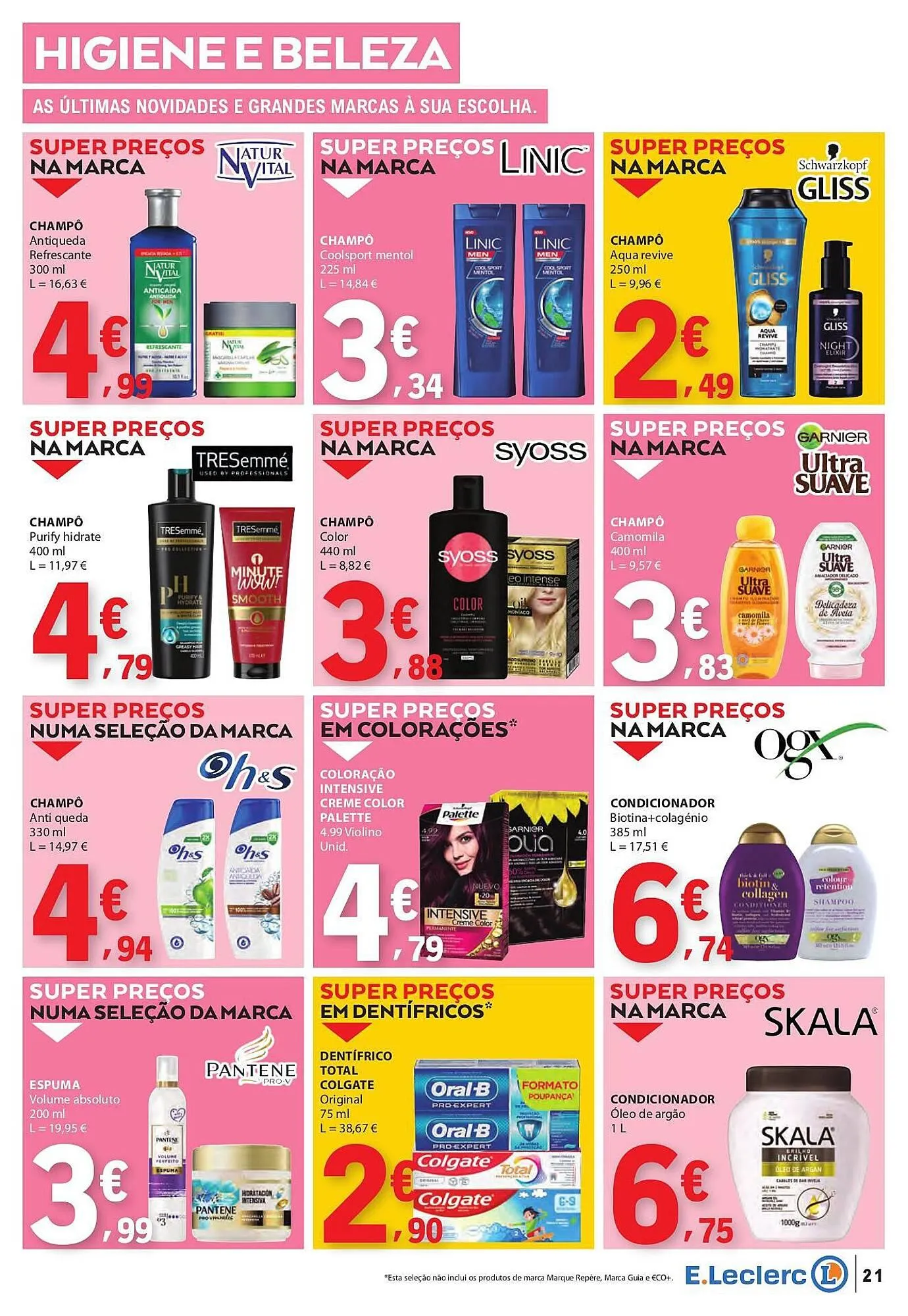 Folheto Folheto E.Leclerc de 3 de julho até 9 de julho 2025 - Pagina 21