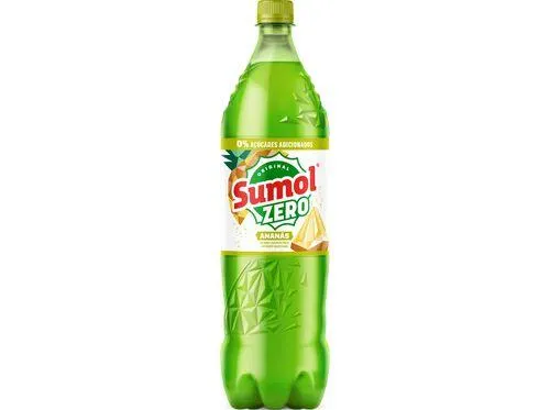 refrigerante com gás sumol zero ananás 1.75l