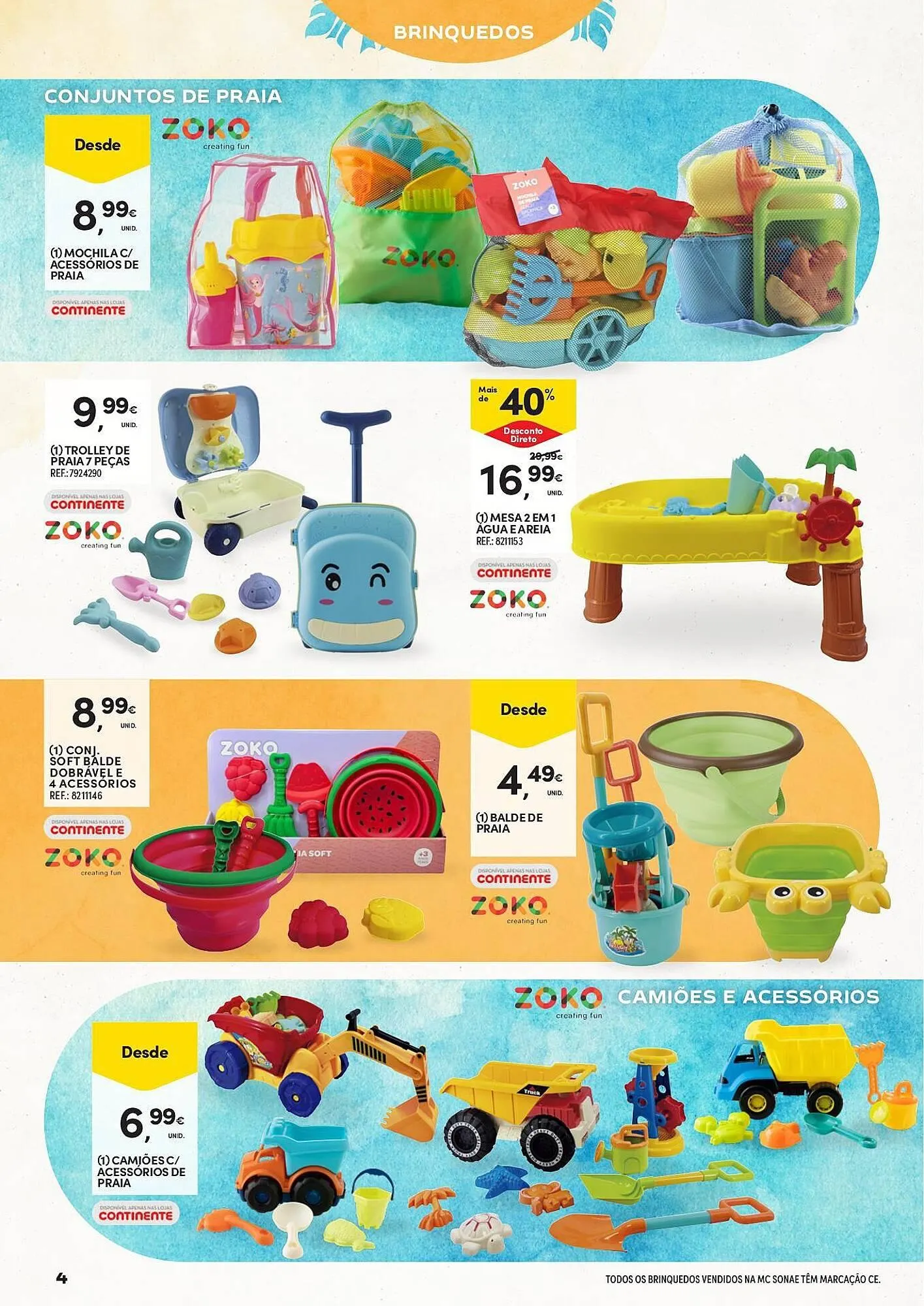 Folheto Folheto Continente de 24 de junho até 10 de agosto 2025 - Pagina 4