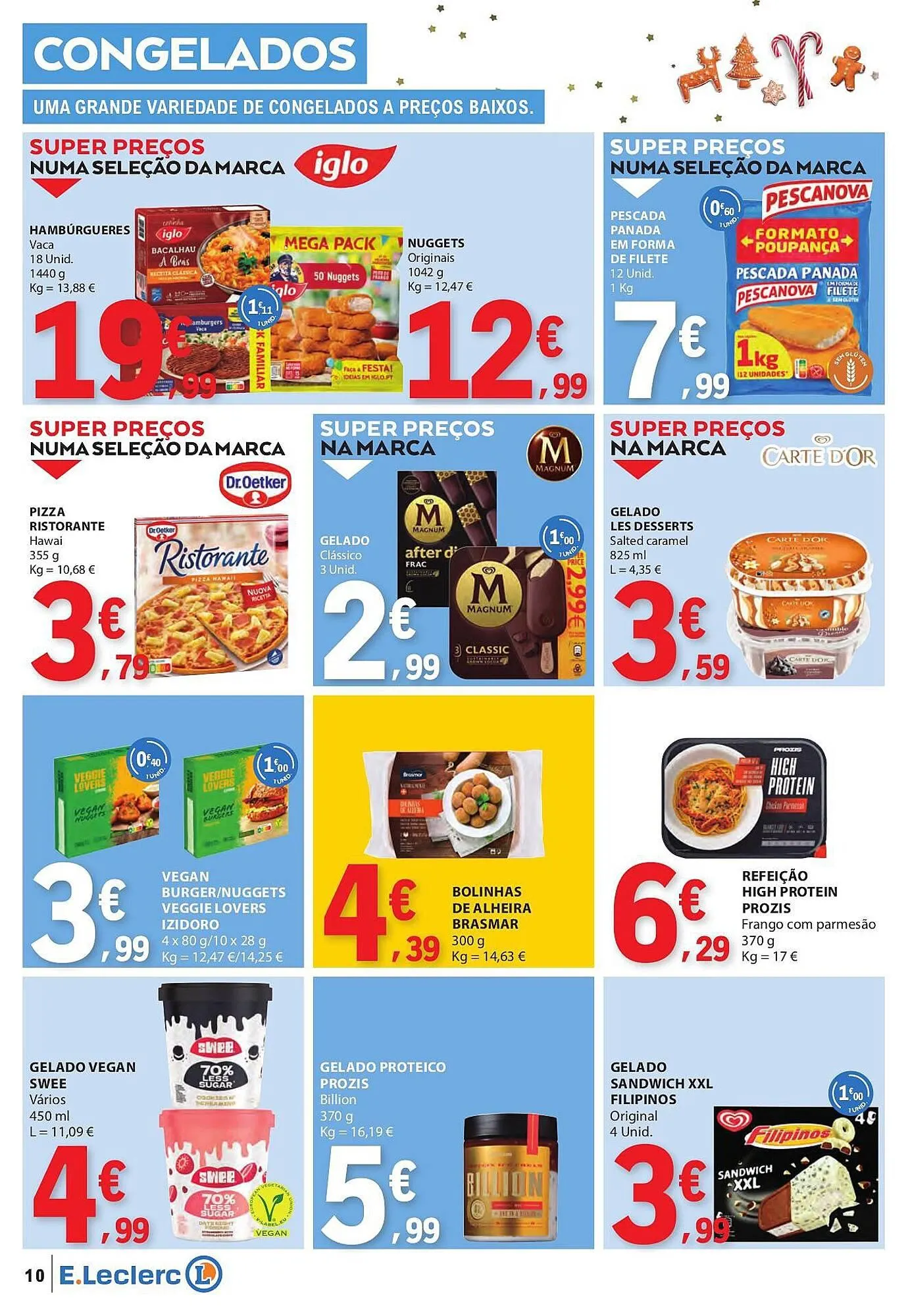 Folheto Folheto E.Leclerc de 18 de dezembro até 24 de dezembro 2025 - Pagina 10