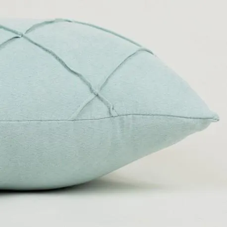 Almofada New Rombo camurça verde tiffany 50x50