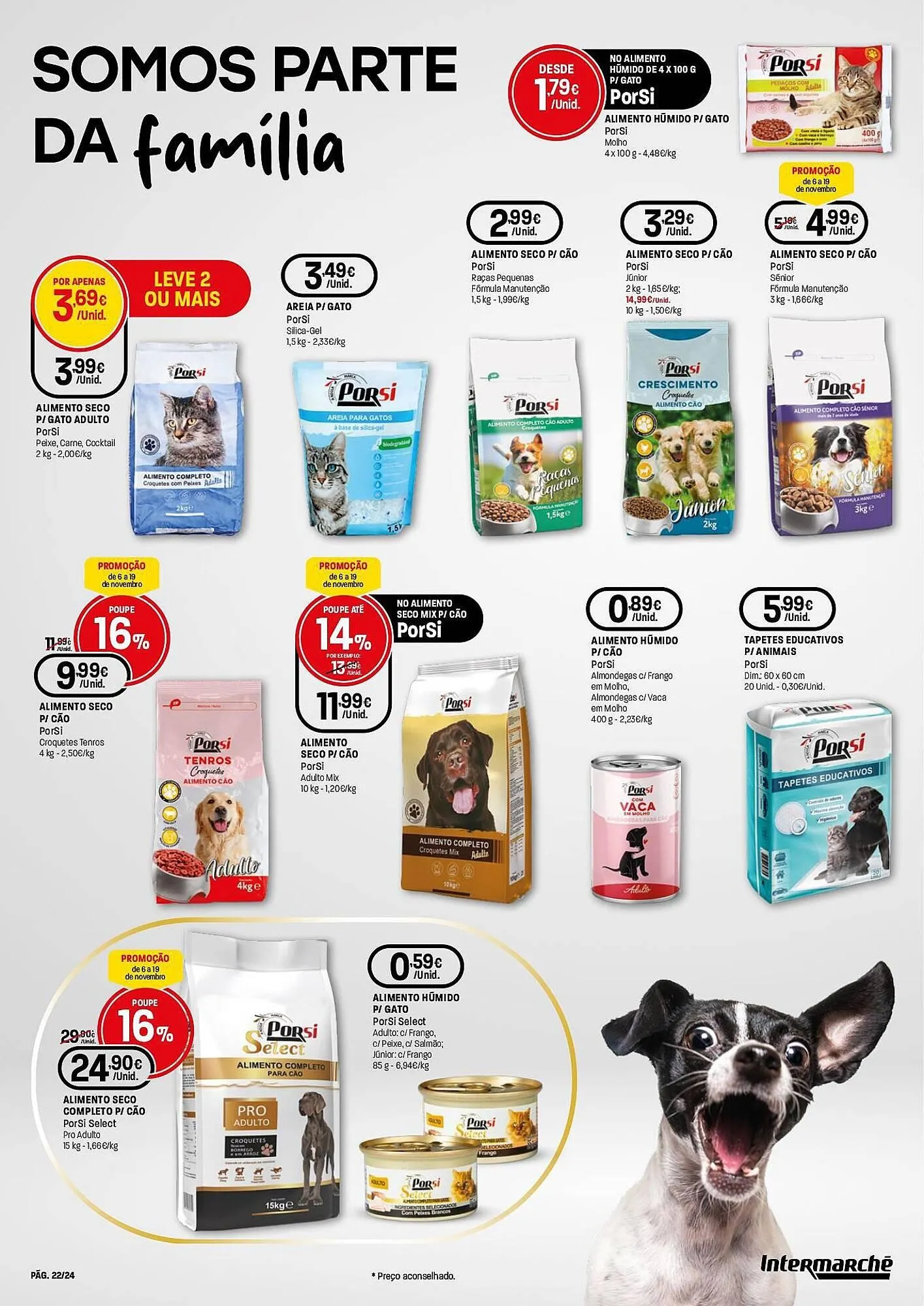 Folheto Folheto Intermarché de 6 de novembro até 19 de novembro 2025 - Pagina 22