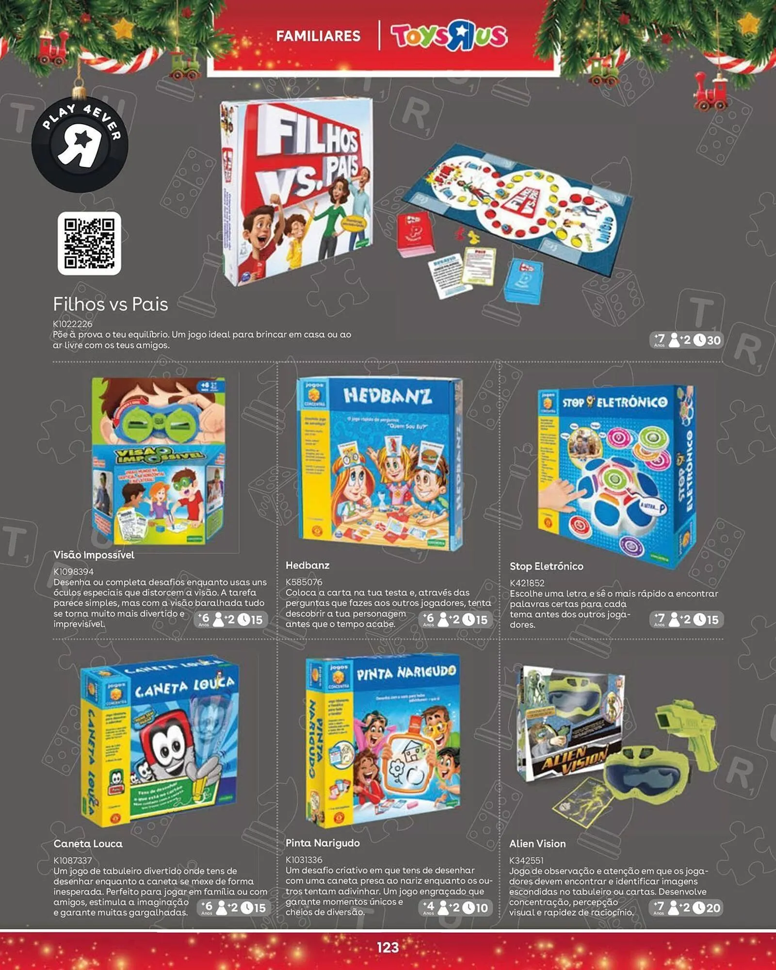 Folheto Catálogo Toys R Us de 5 de novembro até 5 de janeiro 2026 - Pagina 123