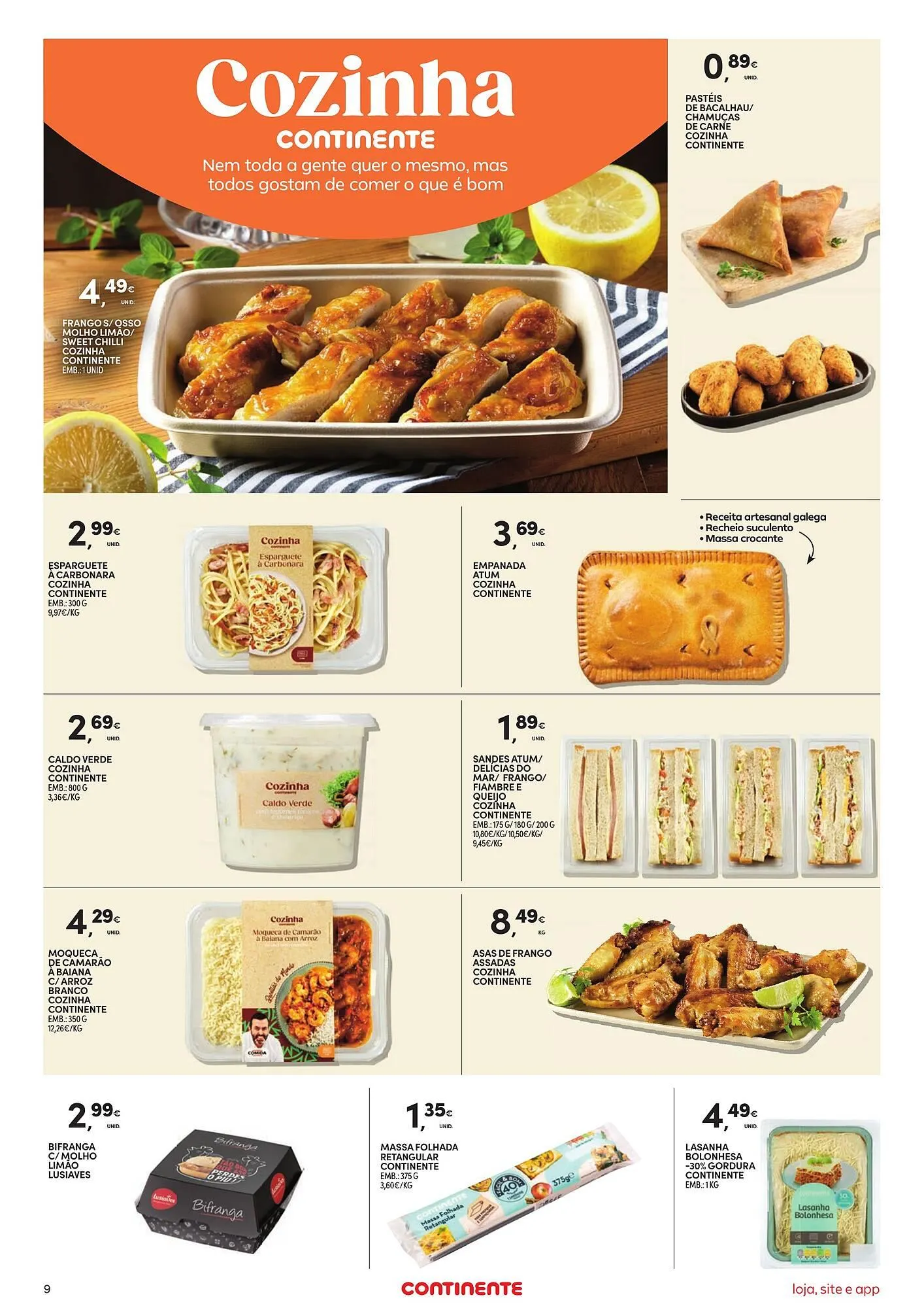 Folheto Folheto Continente Bom dia de 17 de março até 23 de março 2026 - Pagina 9