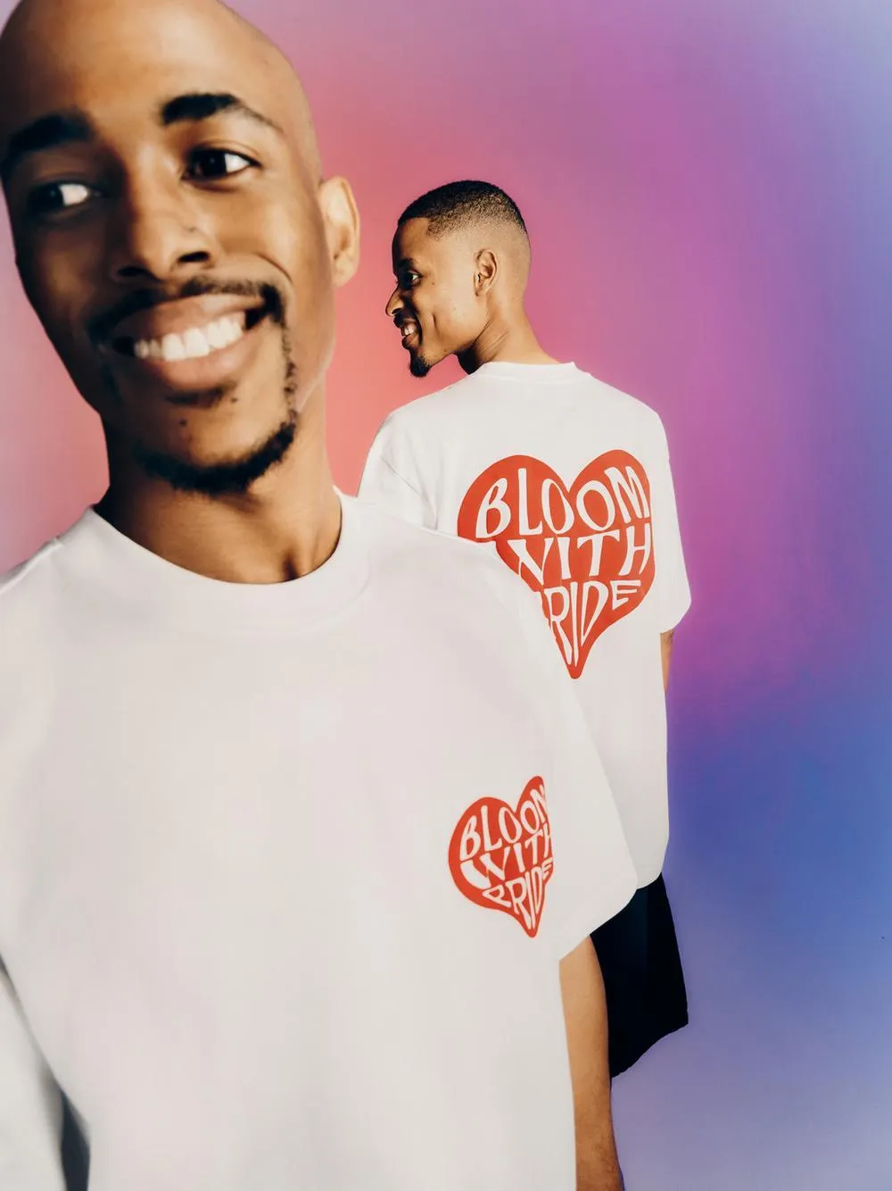 T-shirt coração Pride