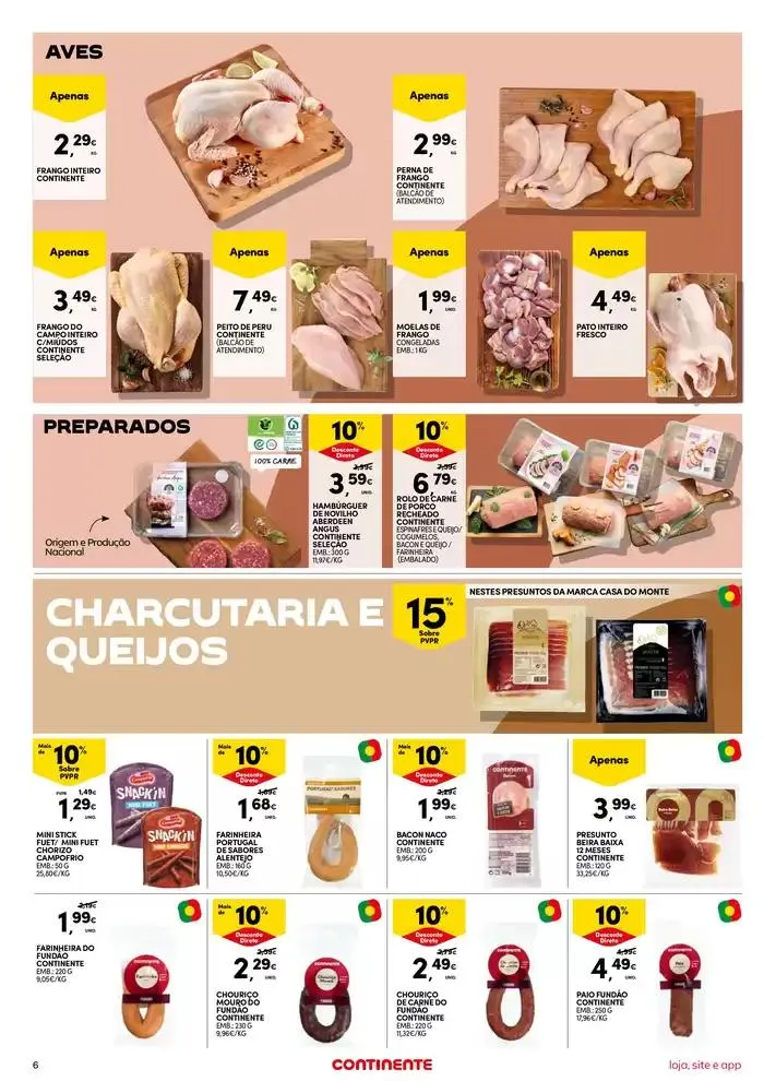 Folheto Semanal Continente Bom Dia de 29 de outubro até 4 de novembro 2024 - Pagina 6