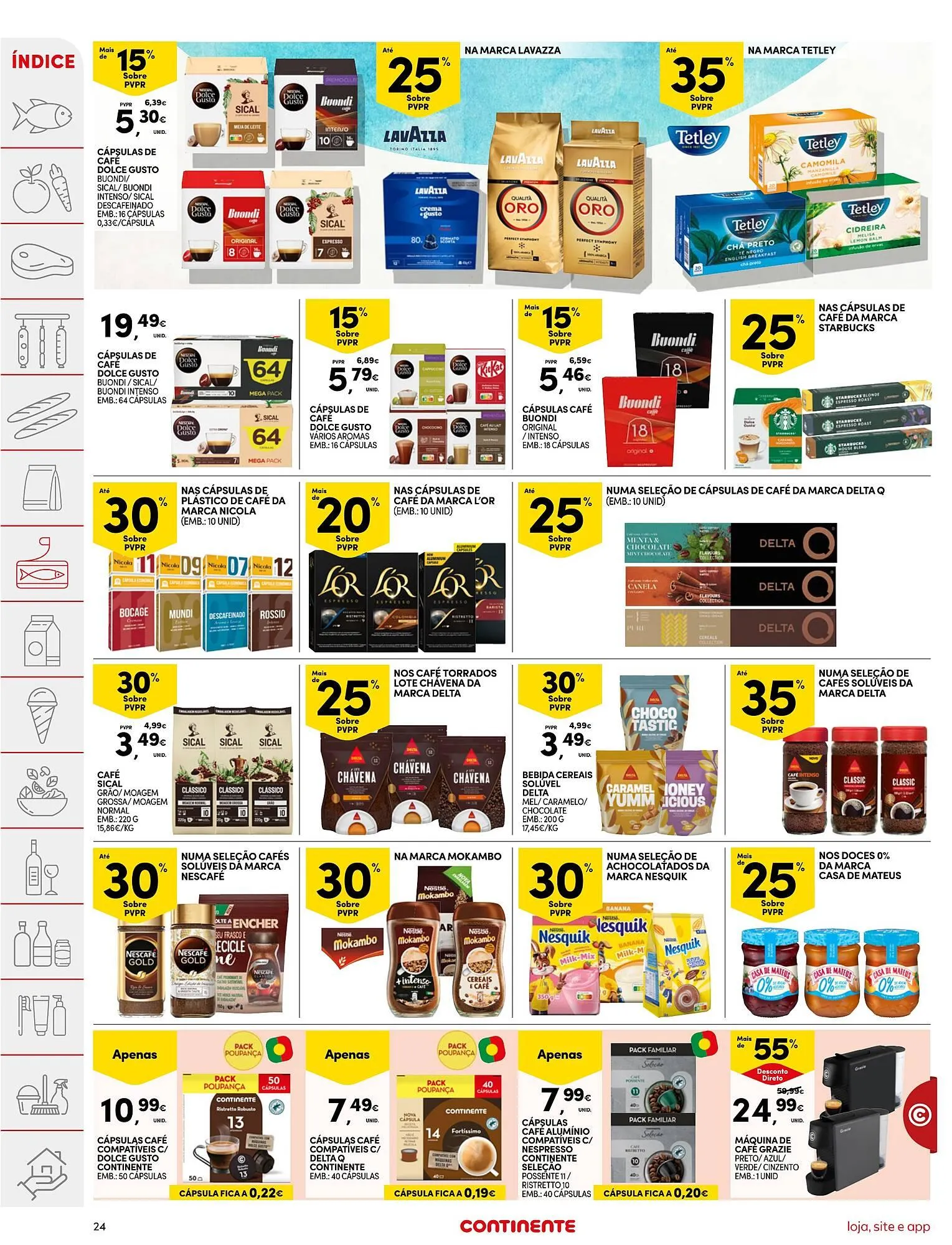 Folheto Folheto Continente de 1 de julho até 7 de julho 2025 - Pagina 24