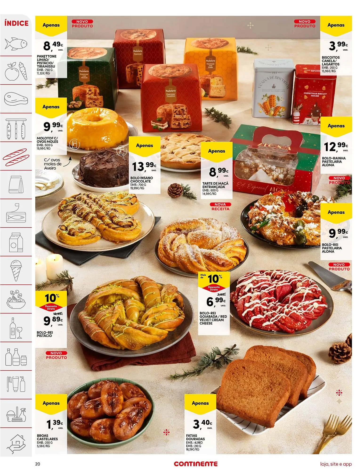 Folheto Folheto Continente Bom dia de 2 de dezembro até 8 de dezembro 2025 - Pagina 20