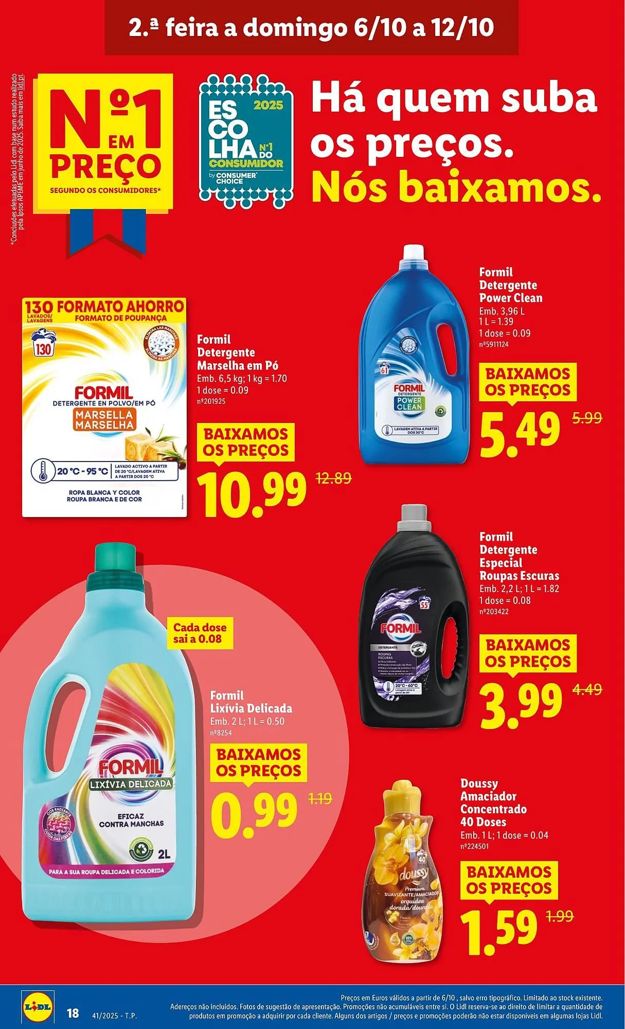 Folheto Folheto Lidl de 6 de outubro até 12 de outubro 2025 - Pagina 18
