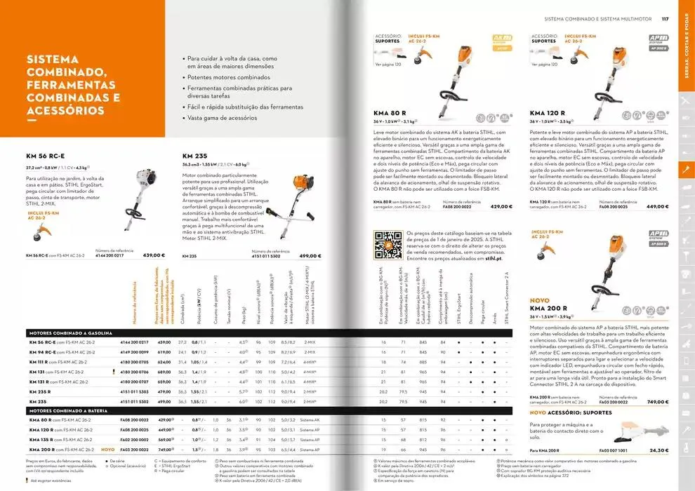 Folheto Catálogo STIHL 2025 de 29 de janeiro até 31 de dezembro 2025 - Pagina 59