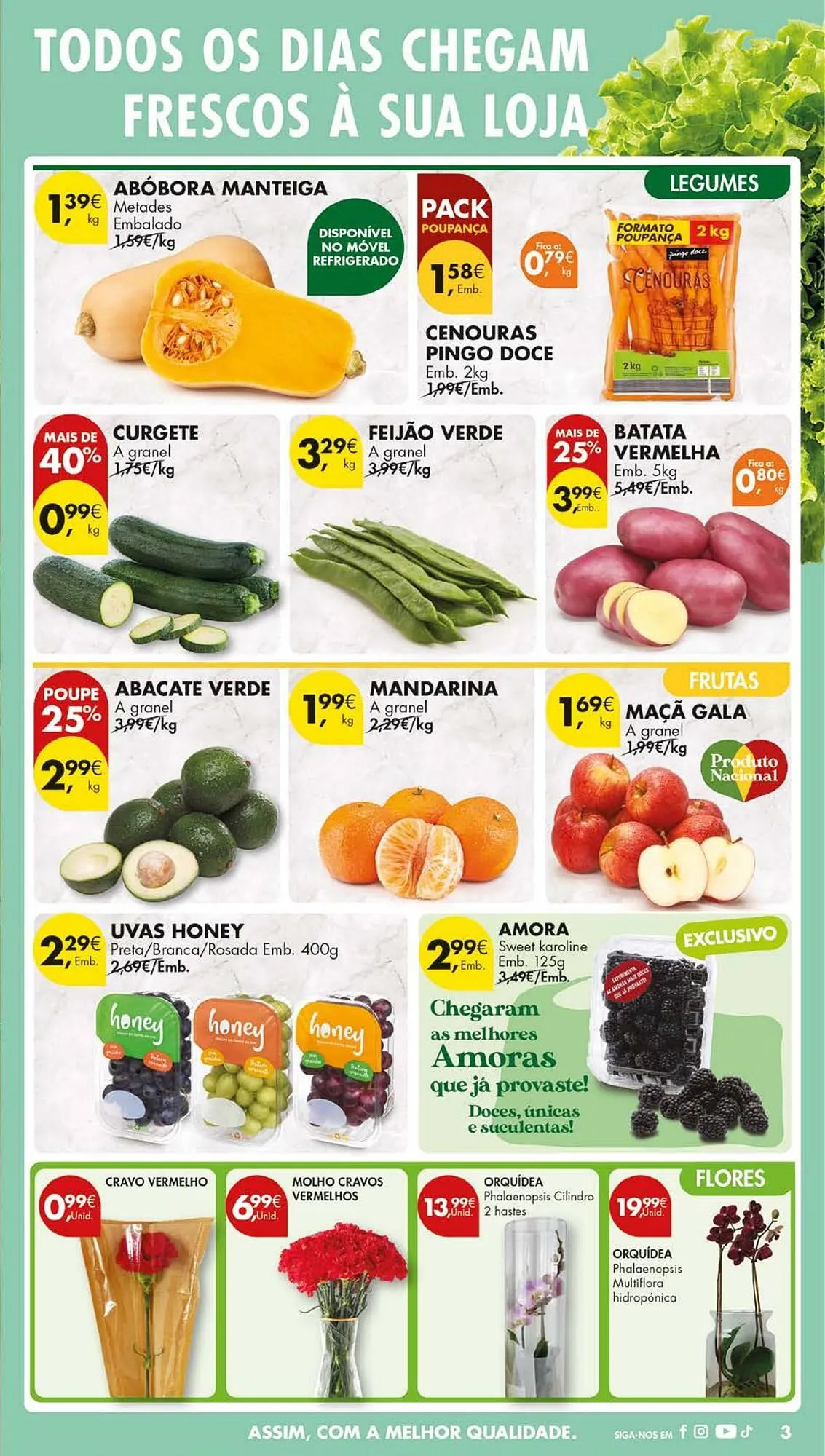 Folheto Folheto Pingo Doce de 22 de abril até 28 de abril 2025 - Pagina 3