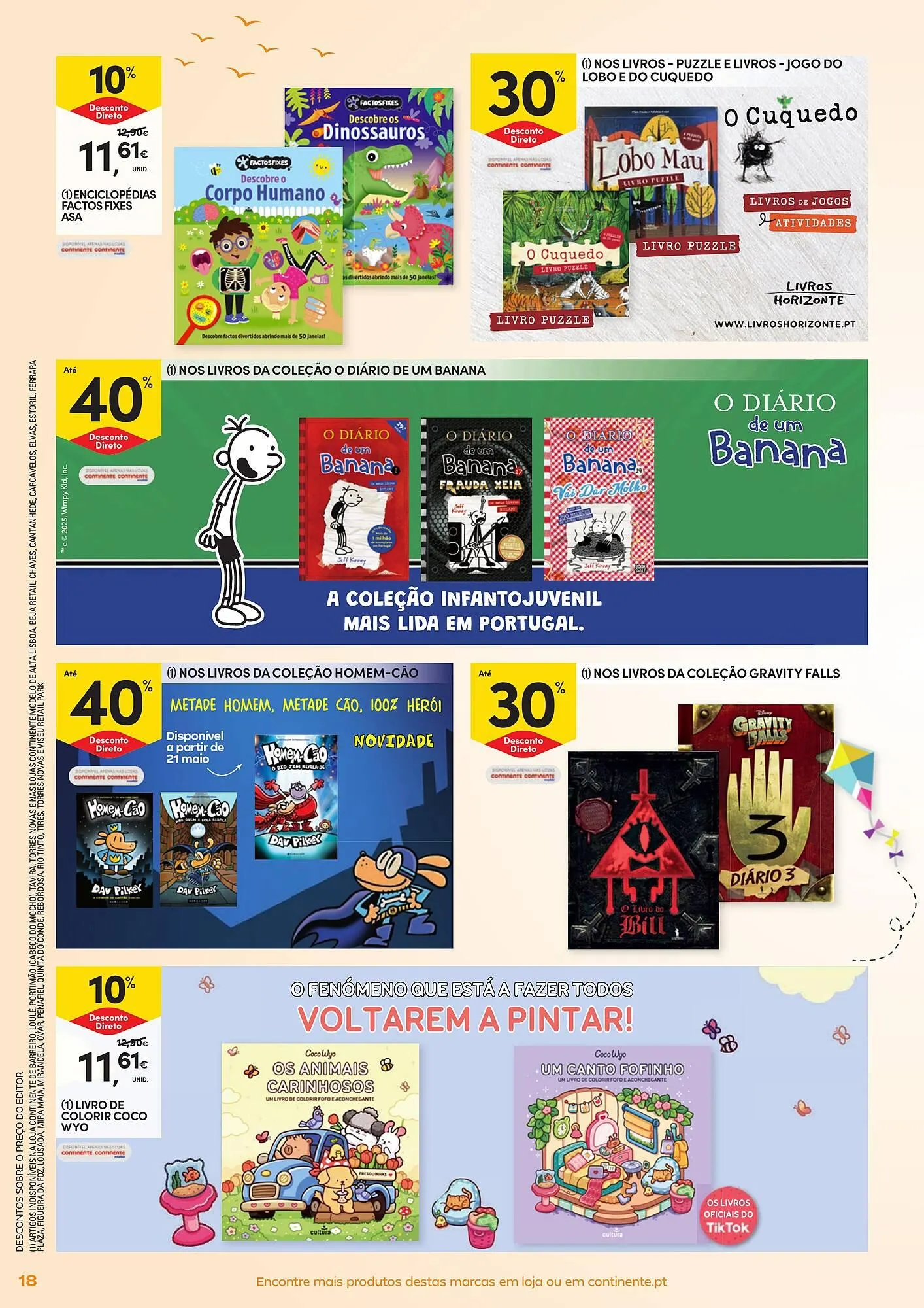 Folheto Folheto Continente de 13 de maio até 1 de junho 2025 - Pagina 18