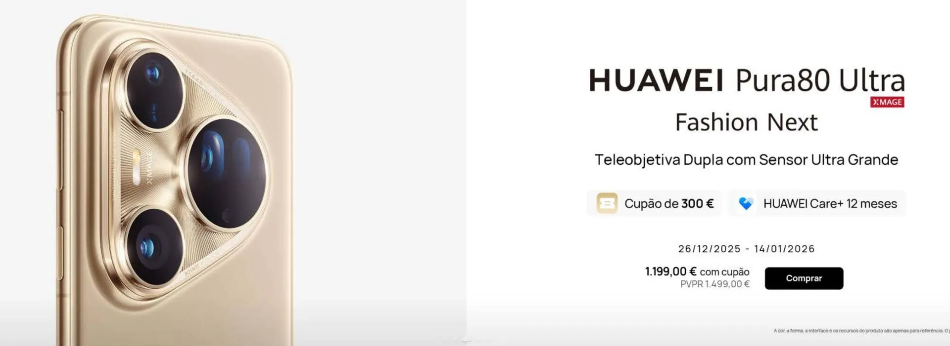 Folheto Folheto Huawei de 26 de dezembro até 14 de janeiro 2026 - Pagina 4