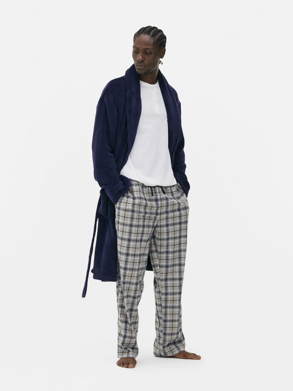 Roupão banho malha polar