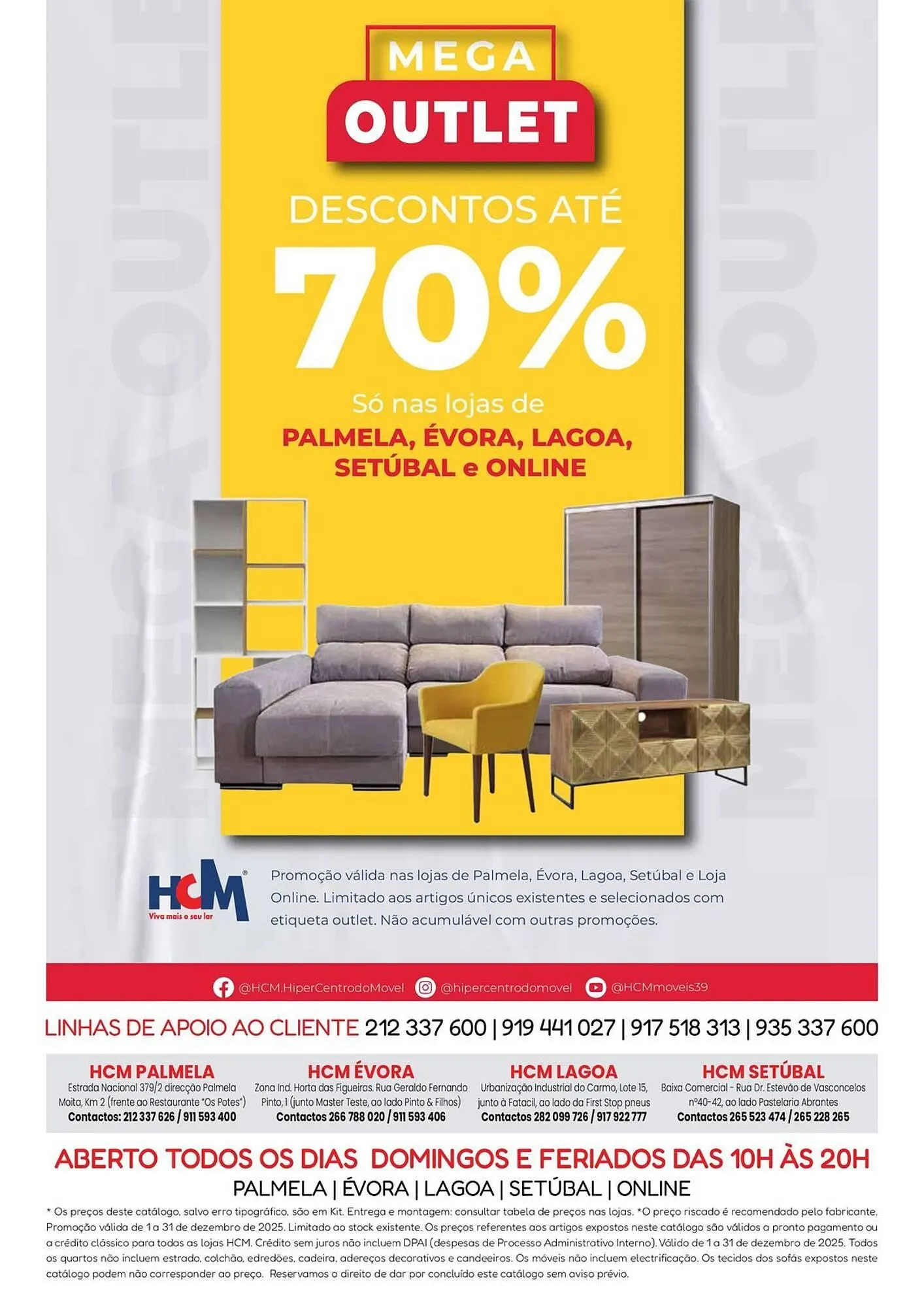 Folheto Folheto Hiper Centro do Móvel de 4 de dezembro até 31 de dezembro 2025 - Pagina 70