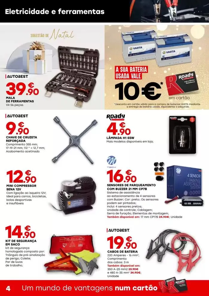 Folheto Catálogo Roady de 28 de novembro até 29 de dezembro 2024 - Pagina 4