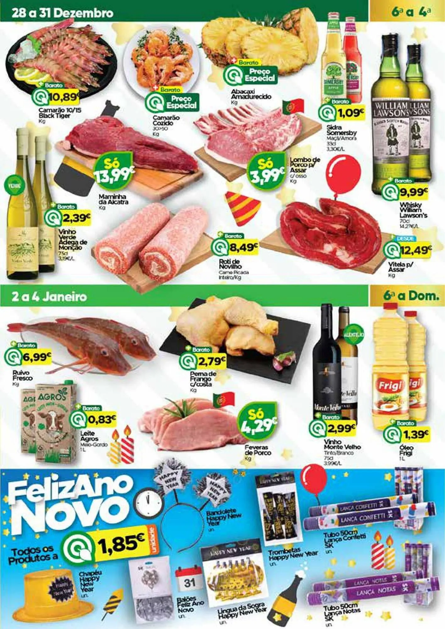 Folheto Folheto Supermercados Preços Baixos de 26 de dezembro até 8 de janeiro 2026 - Pagina 3