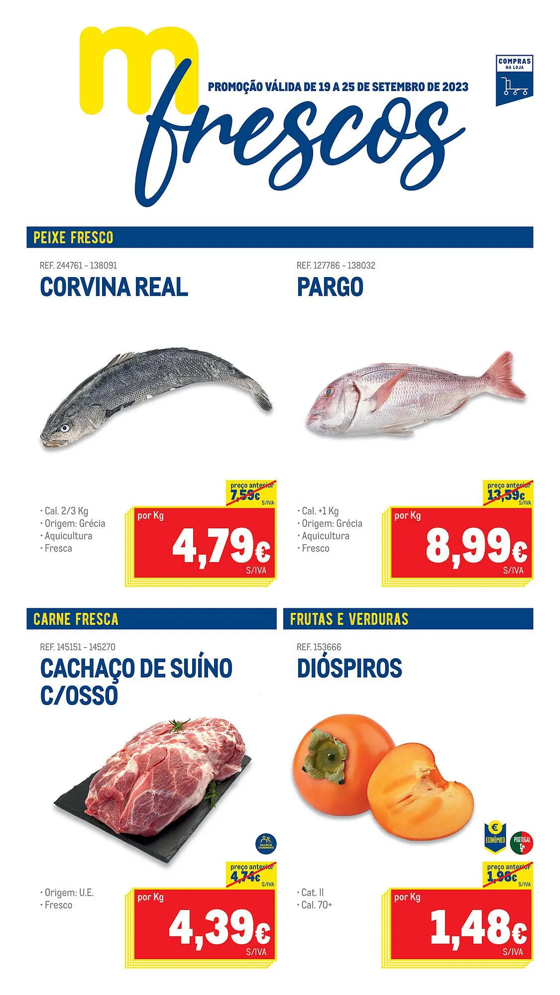 Folheto Folheto Makro de 19 de setembro até 25 de setembro 2023 - Pagina 1