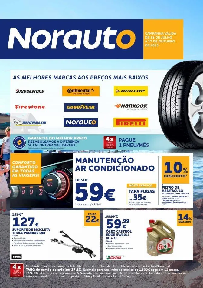 Folheto de Norauto até 17.10.2023 - 0