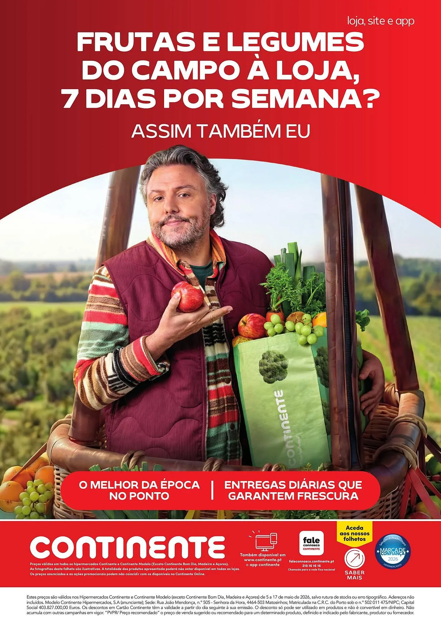 Folheto Folheto Continente de 5 de maio até 17 de maio 2026 - Pagina 58