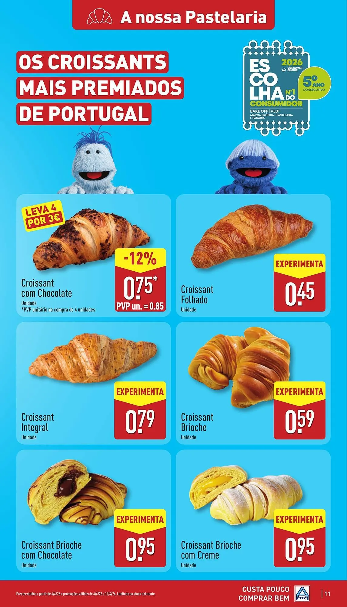 Folheto Folheto ALDI de 6 de abril até 12 de abril 2026 - Pagina 11