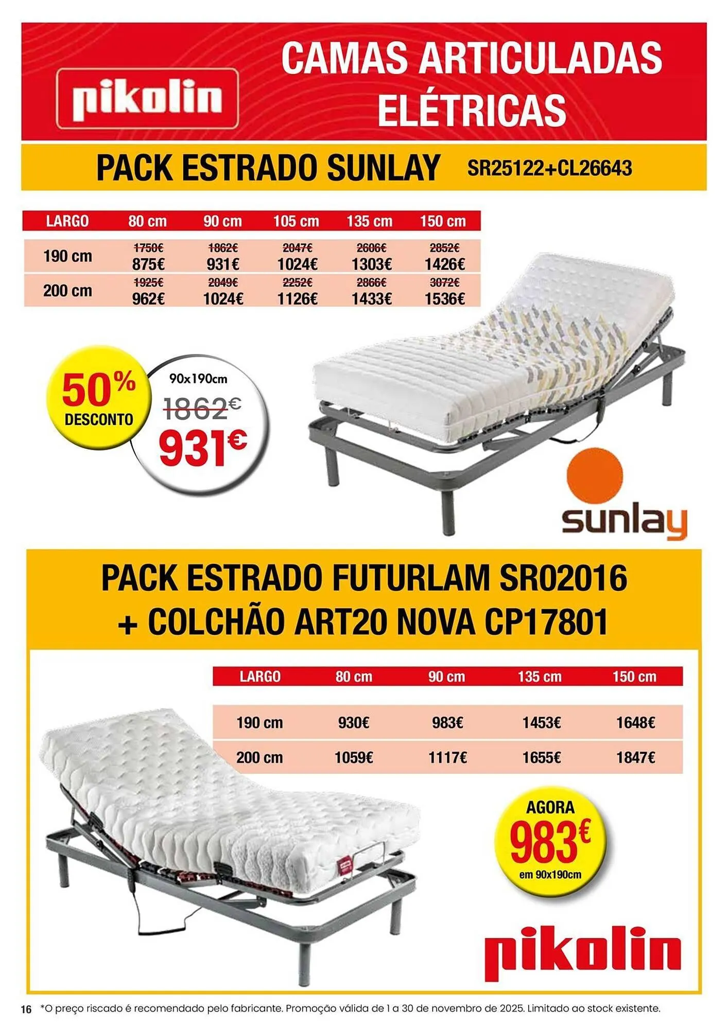 Folheto Folheto Hiper Centro do Móvel de 4 de novembro até 8 de dezembro 2025 - Pagina 16