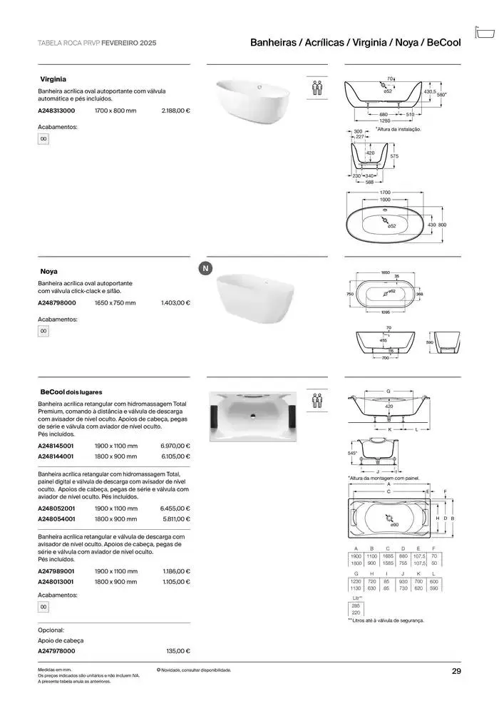 Folheto Soluções de Banho de 6 de janeiro até 31 de dezembro 2025 - Pagina 31