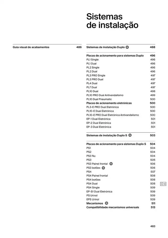Folheto Soluções de Banho  de 6 de janeiro até 31 de dezembro 2025 - Pagina 485