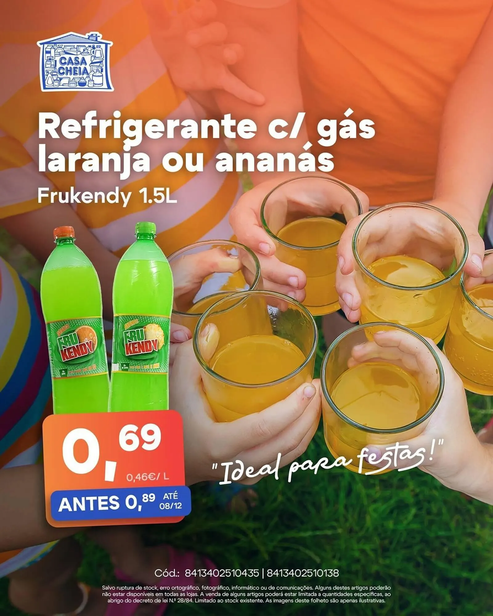 Folheto Folheto Casa Cheia de 3 de dezembro até 8 de dezembro 2025 - Pagina 1