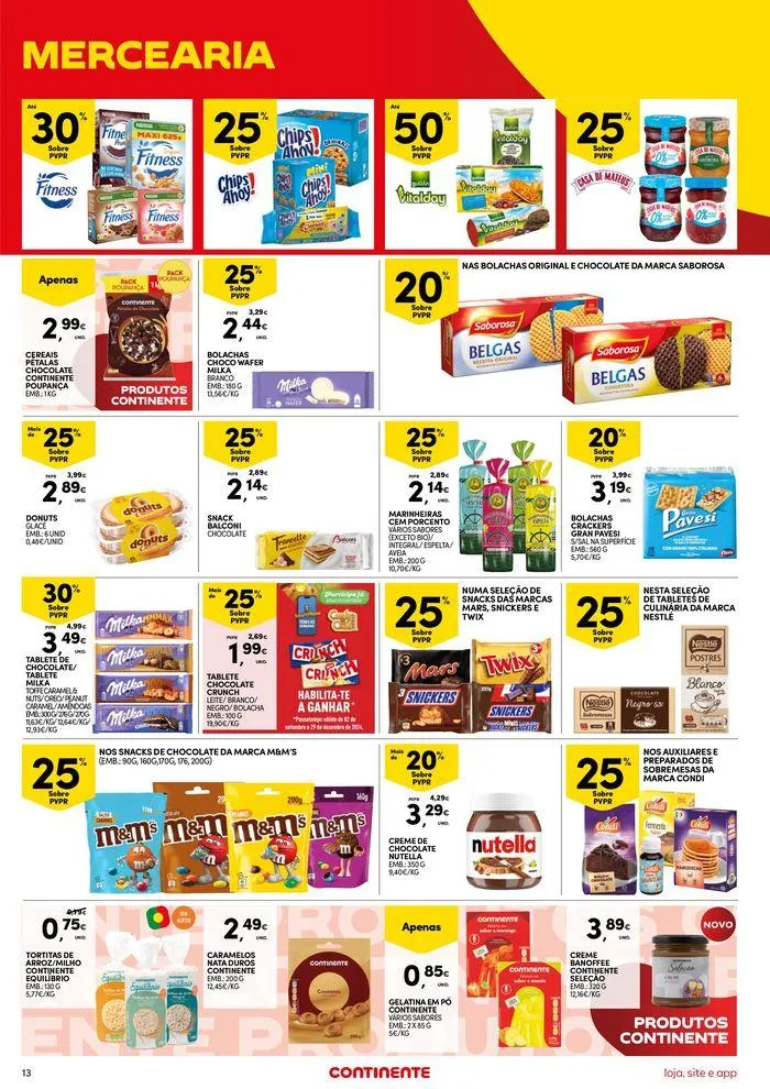 Folheto Continente Bom Dia: É de quem não se poupa de poupar de 8 de agosto até 12 de agosto 2024 - Pagina 13