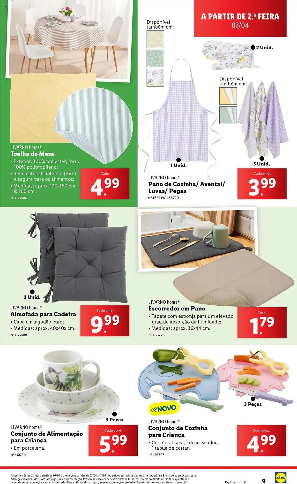 Folheto Folheto Lidl de 7 de abril até 13 de abril 2025 - Pagina 9