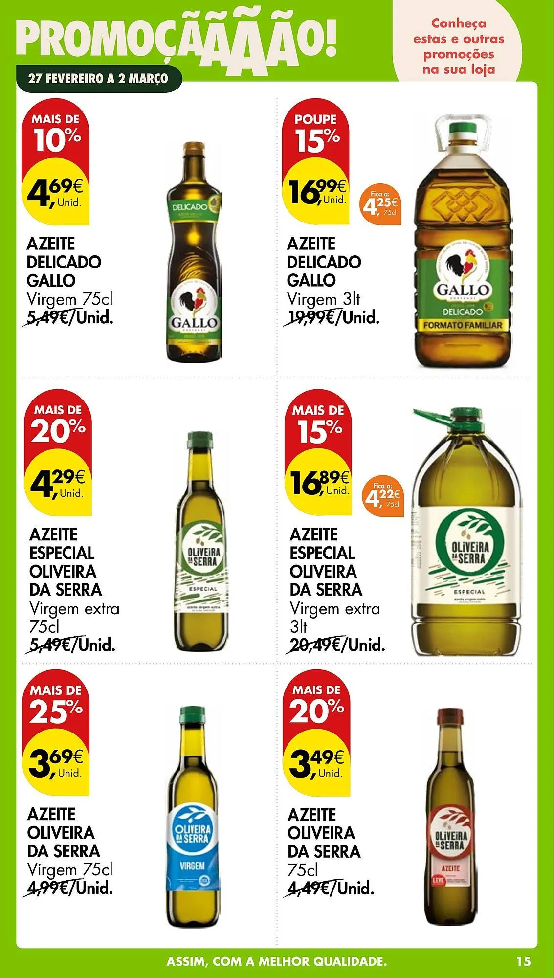 Folheto Folheto Pingo Doce de 27 de fevereiro até 2 de março 2026 - Pagina 15