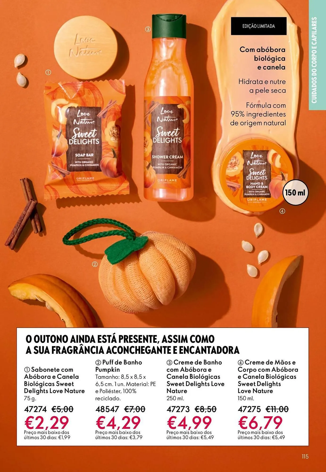 Folheto Catálogo Oriflame de 22 de outubro até 11 de novembro 2025 - Pagina 115