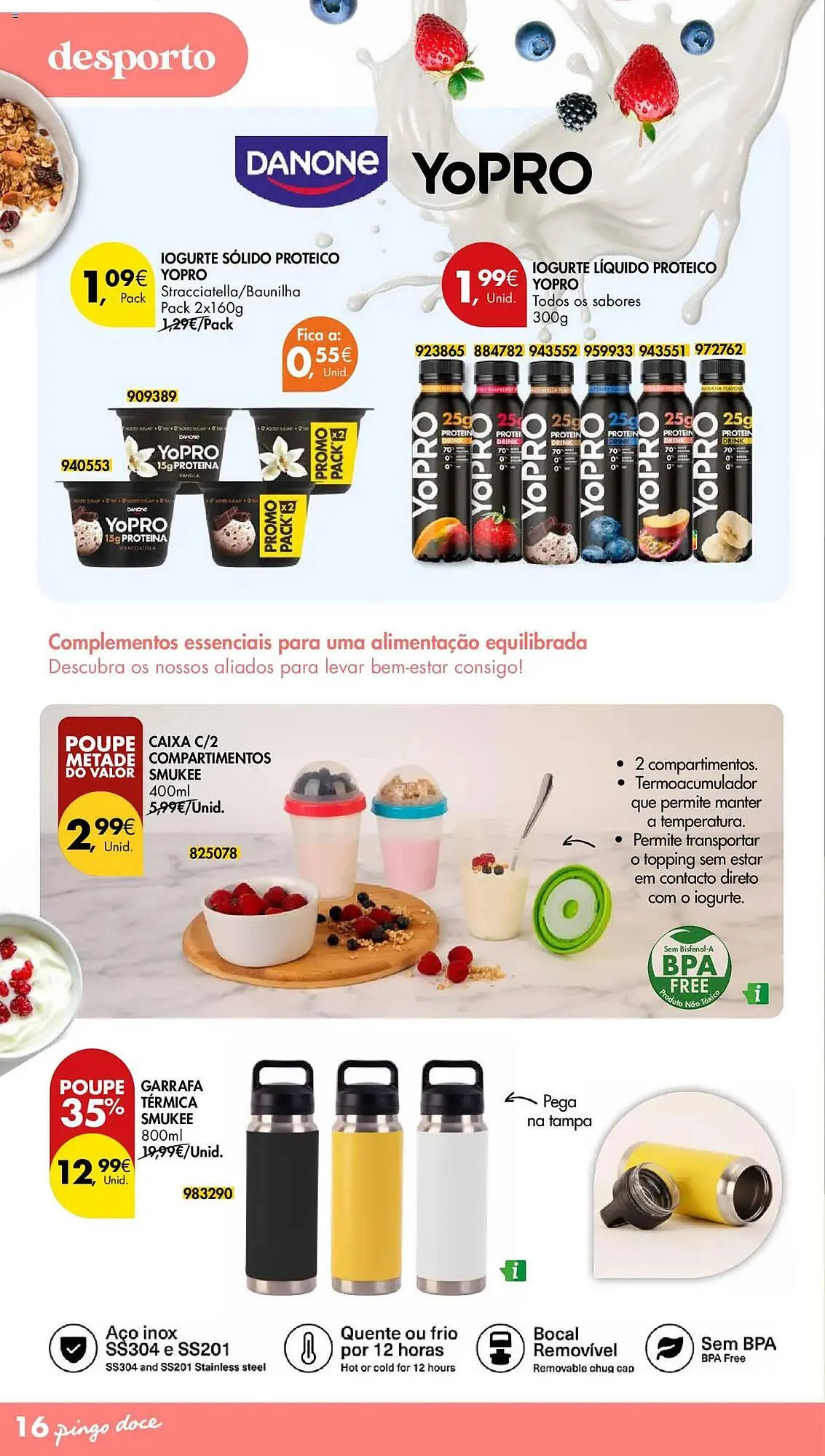 Folheto Folheto Pingo Doce de 6 de maio até 19 de maio 2025 - Pagina 16