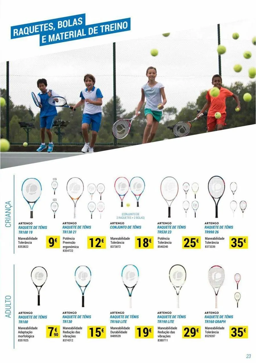 Folheto Folheto de Decathlon até 31.12.2023 de 26 de outubro até 31 de dezembro 2023 - Pagina 23