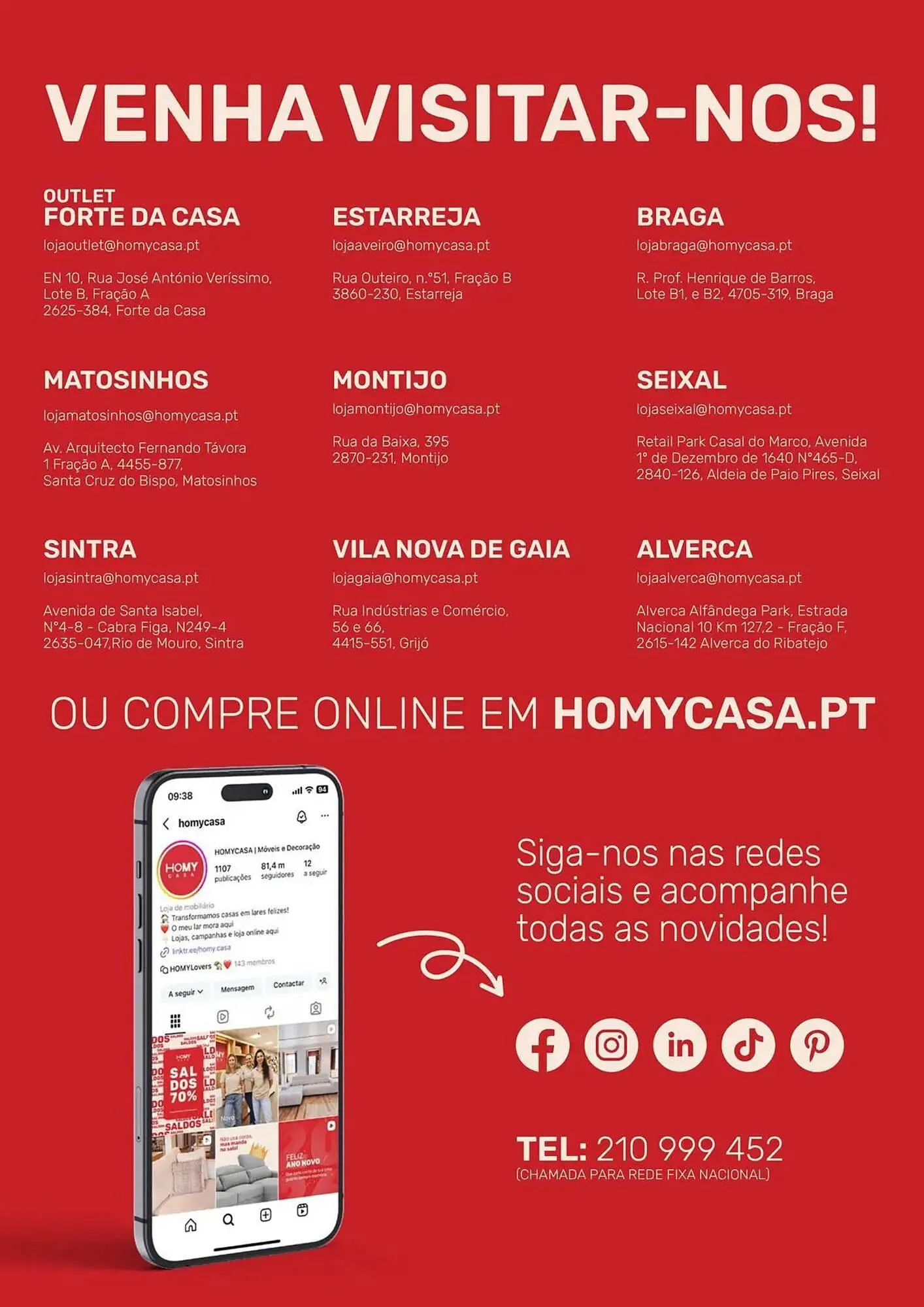 Folheto Folheto Homy Casa de 27 de janeiro até 25 de fevereiro 2026 - Pagina 10