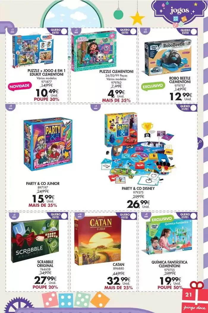 Folheto Descubra ofertas atrativas de 21 de novembro até 6 de dezembro 2024 - Pagina 13