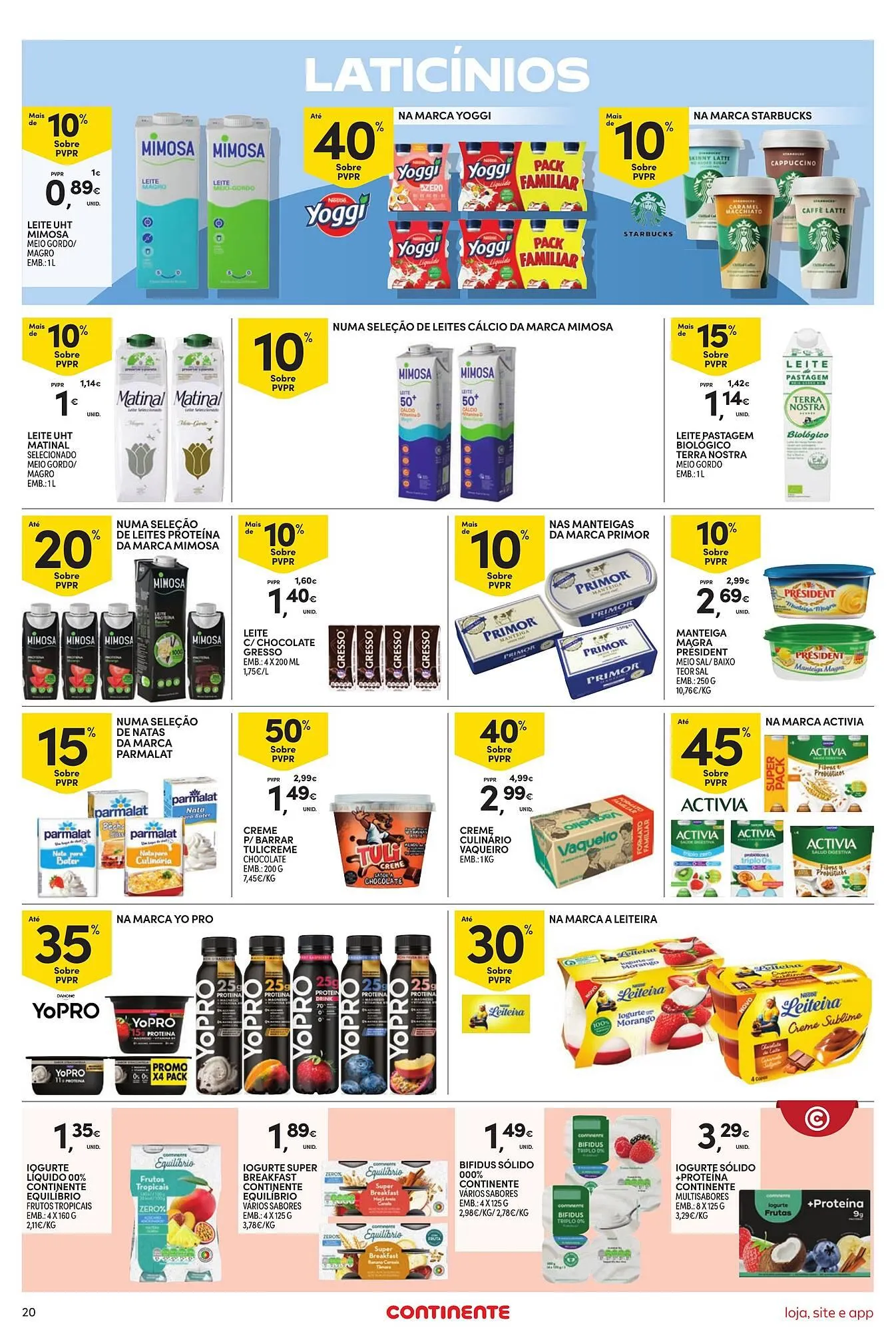Folheto Folheto Continente Bom dia de 30 de setembro até 6 de outubro 2025 - Pagina 20