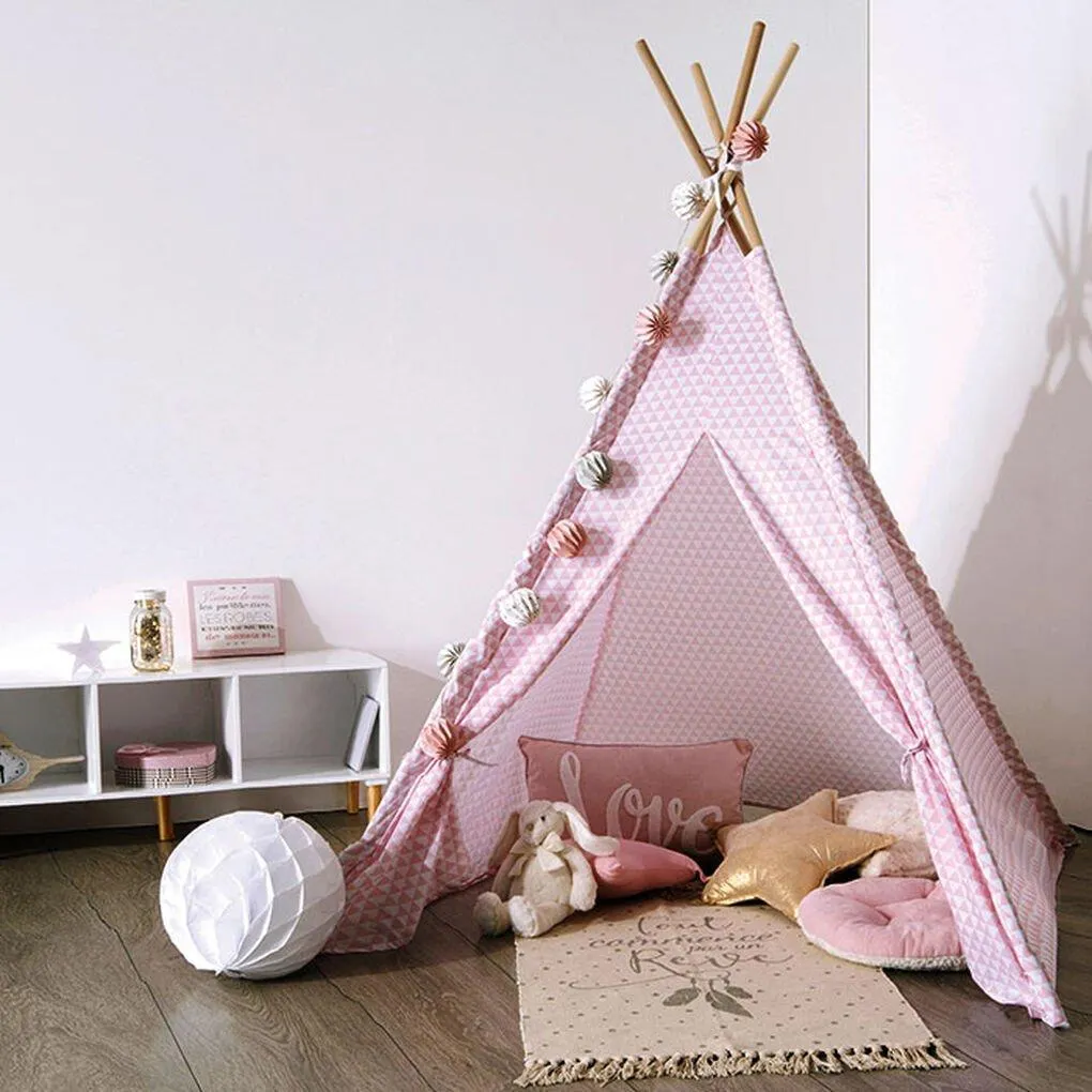 Tenda TIPI rosa 160x120cm