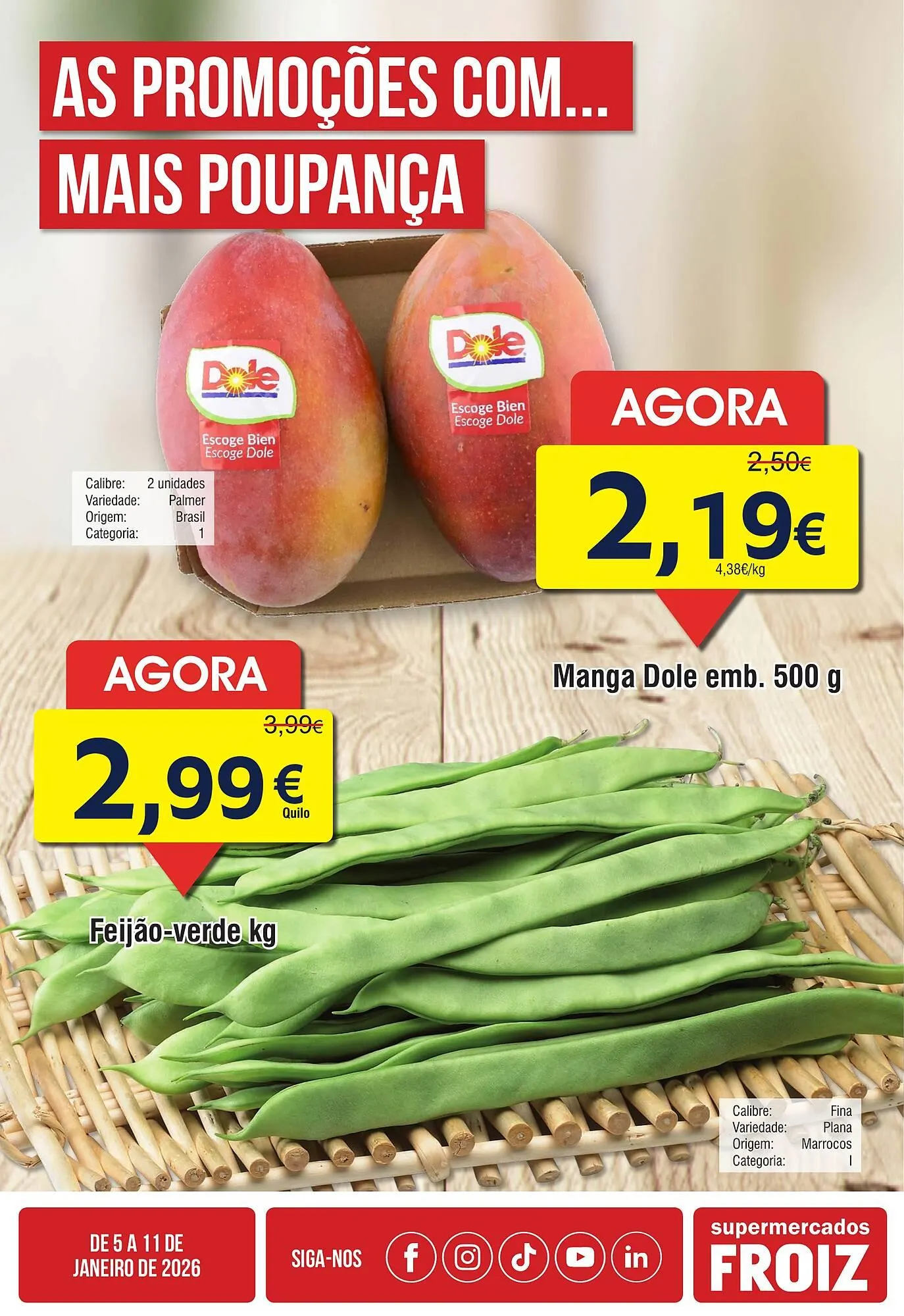 Folheto Folheto Froiz de 5 de janeiro até 11 de janeiro 2026 - Pagina 1