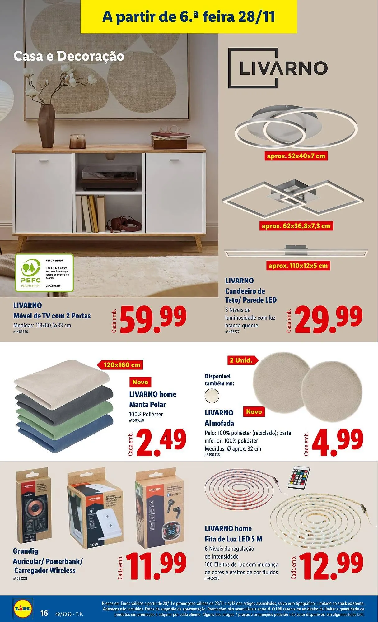 Folheto Folheto Lidl de 24 de novembro até 30 de novembro 2025 - Pagina 16