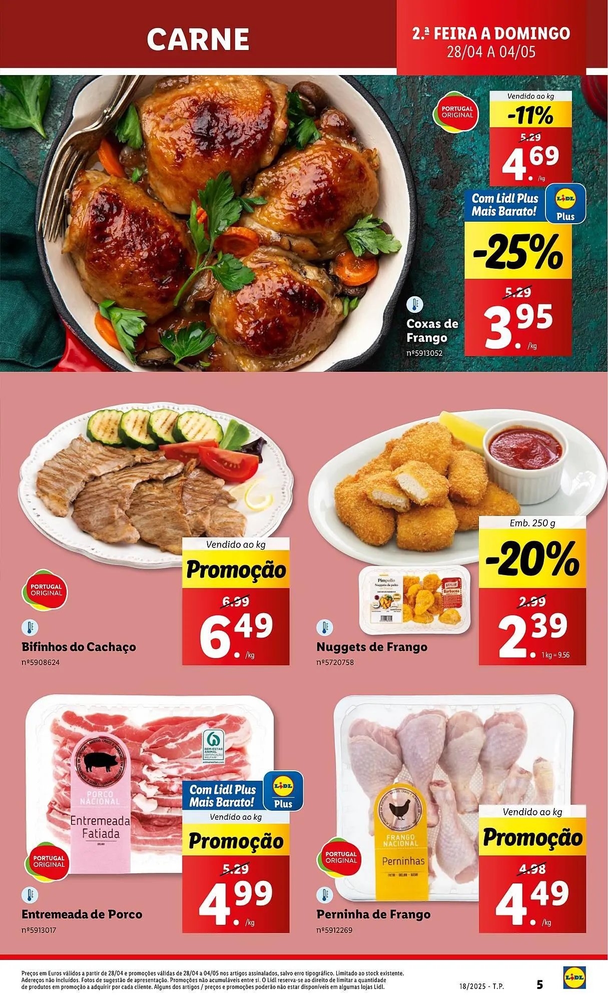 Folheto Folheto Lidl de 28 de abril até 4 de maio 2025 - Pagina 5