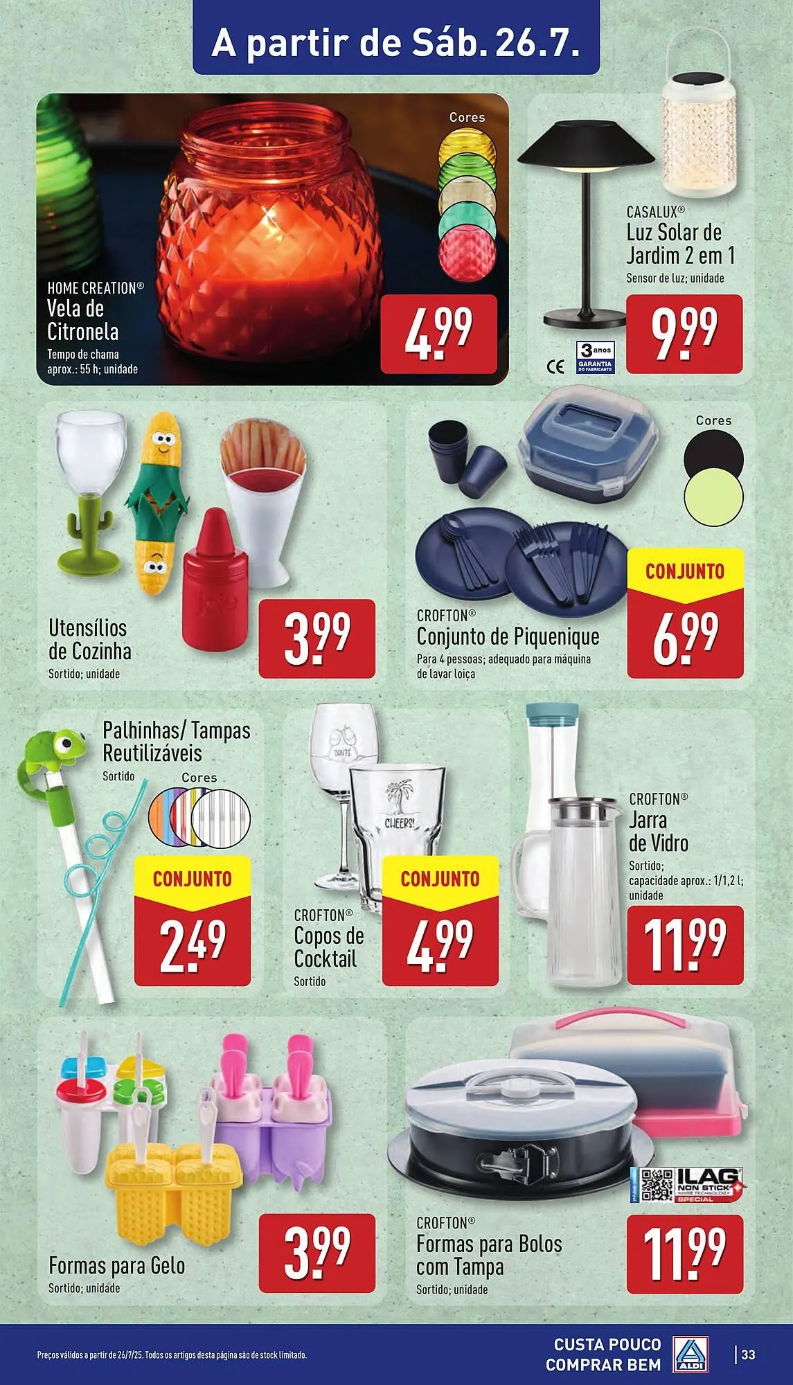 Folheto Folheto ALDI de 21 de julho até 27 de julho 2025 - Pagina 33