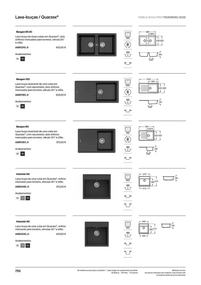 Folheto Soluções de Banho  de 6 de janeiro até 31 de dezembro 2025 - Pagina 758