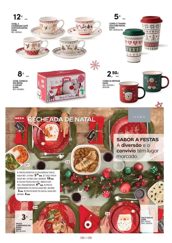 Folheto Açores: Decoração e ofertas de Natal de 20 de novembro até 24 de dezembro 2024 - Pagina 9