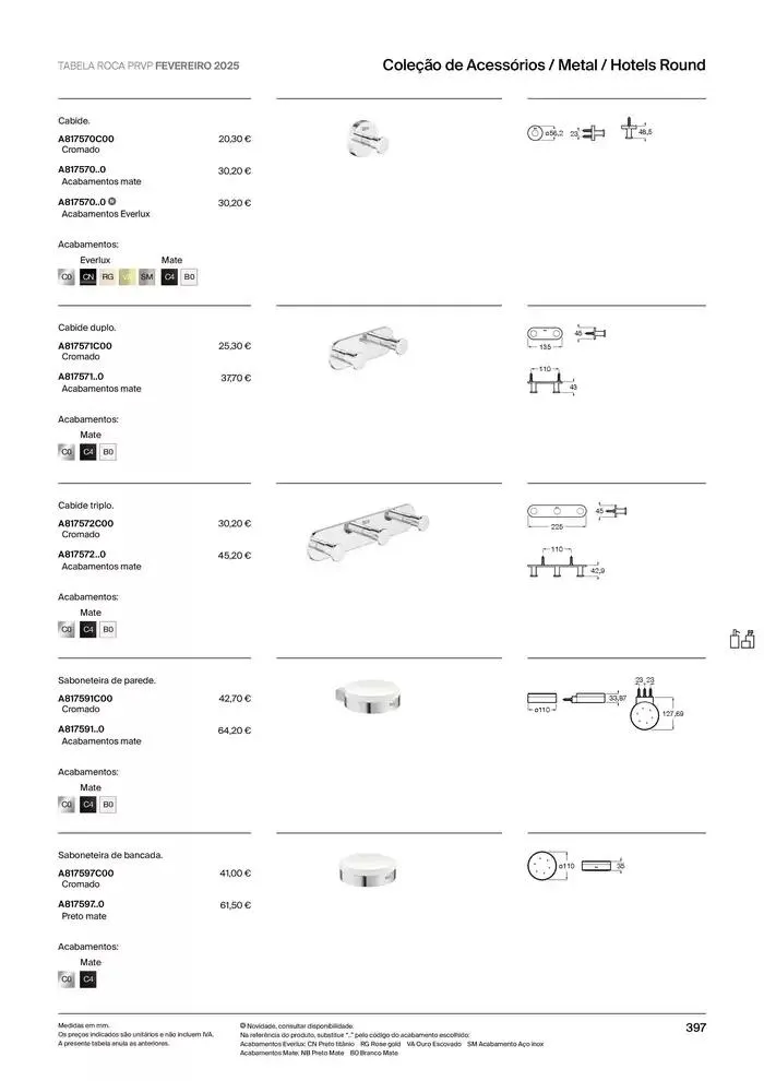 Folheto Soluções de Banho de 6 de janeiro até 31 de dezembro 2025 - Pagina 399