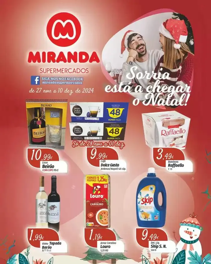 Folheto Grandes descontos em produtos selecionados de 28 de novembro até 10 de dezembro 2024 - Pagina 1