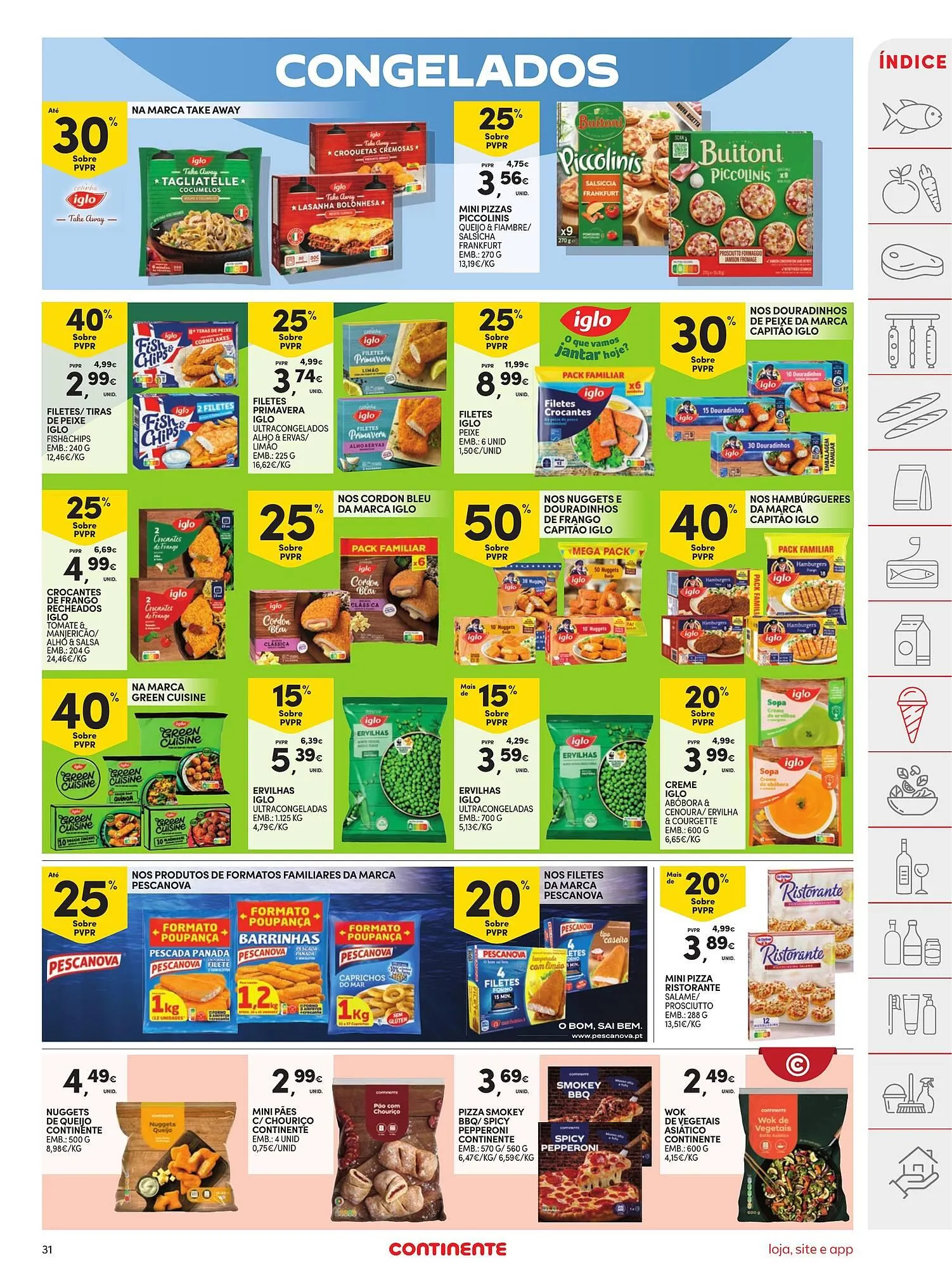 Folheto Folheto Continente de 14 de abril até 20 de abril 2026 - Pagina 31